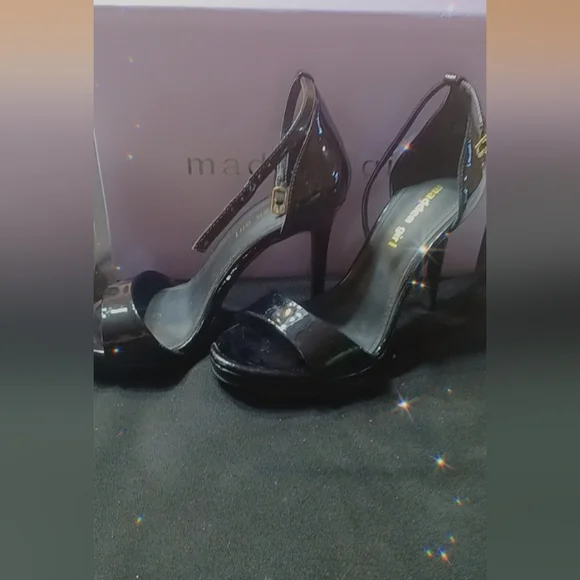 Madden Girl Size 7 Black High Heel - Picture 3 of 6